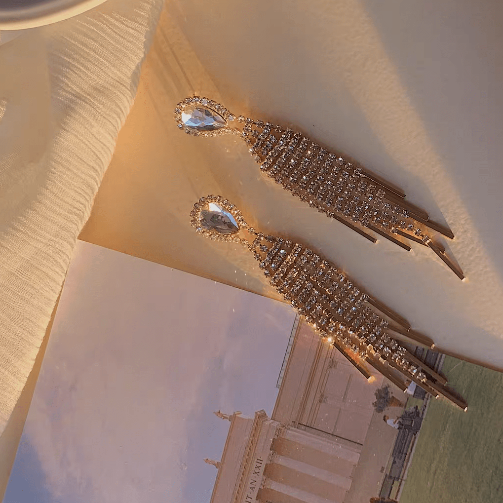 boucles d'oreilles pendantes